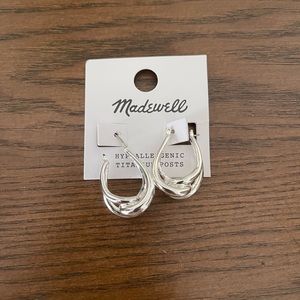 MADEWELL Knot Hoop earrings